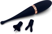 Luxe point/tease vibrator met opzet stukken / Sex toys voor koppels en vrouwen
