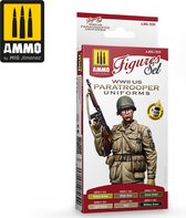 AMMO MIG 7039 WWII US Paratrooper Uniforms - Acryl Set Verf set