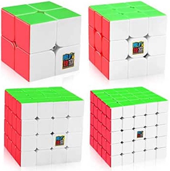 Thumbnail van een extra afbeelding van het spel moyu mofangjiaoshi mfs 2x2, 3x3, 4x4 en 5x5 (meilong)