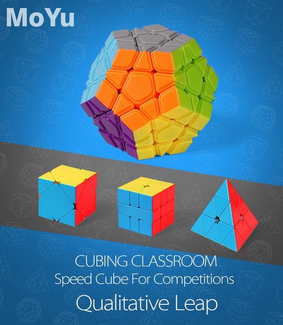 Thumbnail van een extra afbeelding van het spel moyu meilong megaminx, pyraminx, skewb, square1 kado box