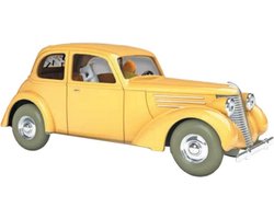 Kuifje Moulinsart Auto 1/24 - De verongelukte auto - Amilcar 1938 Imperia and Hotchkiss Tintin