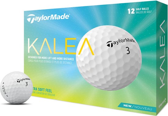 TaylorMade Kalea Ladies Golfballen - Wit - 12 stuks