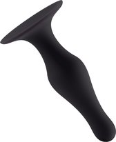 Butt Plug with Suction Cup - Medium - Black - Butt Plugs & Anal Dildos black