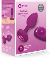 B-Vibe Pink Ruby (S/M) - -NEW- pink