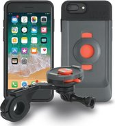 Tigra Fitclic Neo Bike Kit Forward Telefoonhouder Fiets Geschikt voor Apple iPhone 7 Plus - Zwart