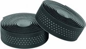 stuurlinten San Remo 200 x 3 cm zwart/grijs 2 stuks