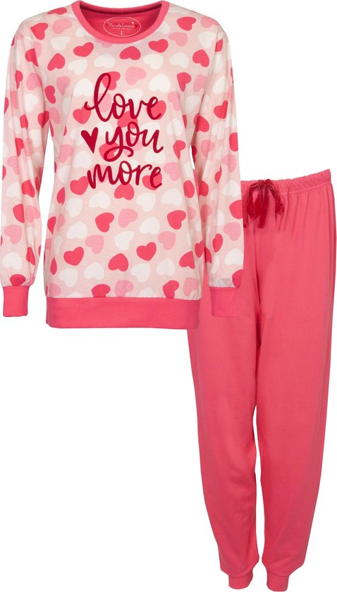 Tenderness Dames Pyjama Roze TEPYD1120A - Maten: