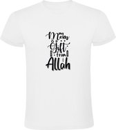 My mom is a gift from Allah | Heren T-shirt | Wit | Mijn moeder is een geschenk van Allah | Moederdag