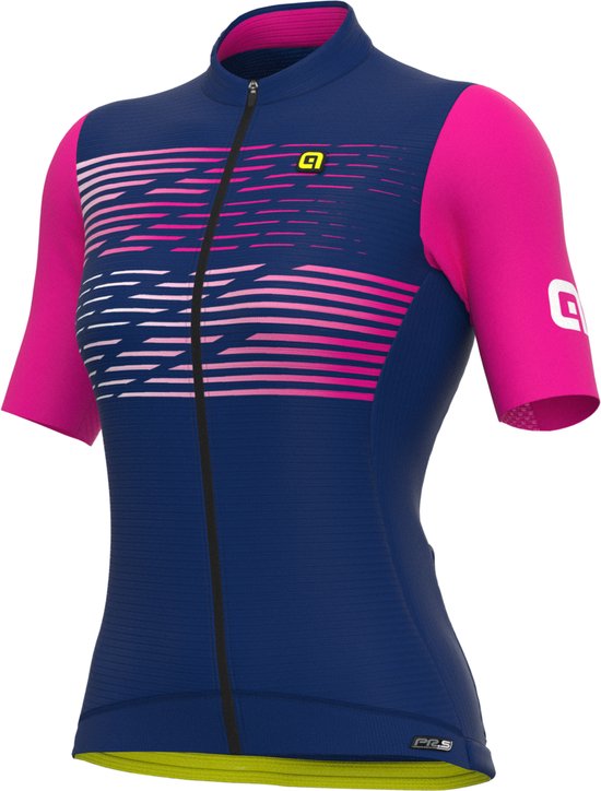 Ale Maillot de Cyclisme Femme Manches Courtes PRS Logo - Violet - S - Taille Petit