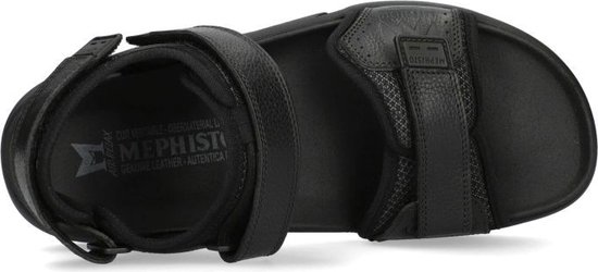Mephisto Tito - sandale pour hommes - noir - taille 46 (EU) 11 (UK)
