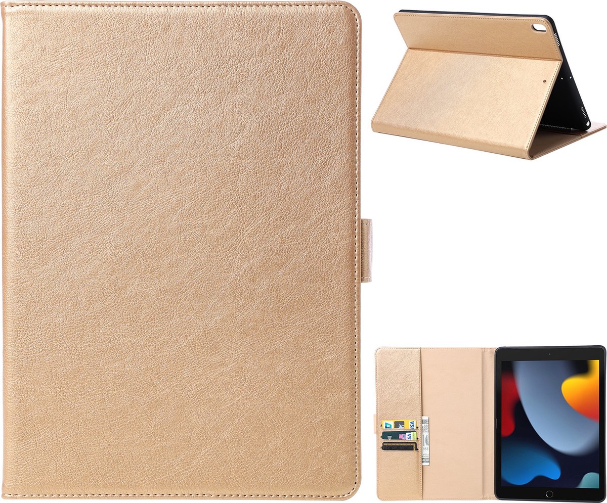 Luxe Tablet Hoes - Geschikt voor iPad Air Hoes 3e Generatie -10.5 inch (2019) - Goud