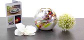 Mini Urn Waxinelichthouder ''White & Multicolor''