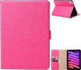 iPad Mini 6 2021 (8.3 inch) Hoes Roze - Premium Vegan Leer - Apple iPad Mini 2021 Case - Luxe iPad Mini 6 Cover