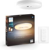 Philips Hue Struana badkamerplafondlamp - warm tot koelwit licht - 1 dimmer switch