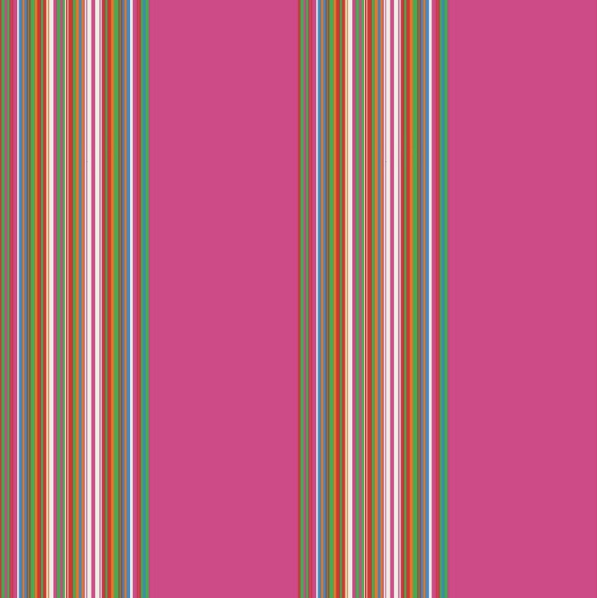 Wandbekleding - Strepen - Kinderkamer - Behang - Bluuming Affairs - 0,53 x 10,05 M.