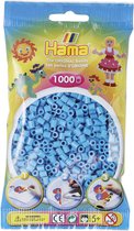 Hama Strijkkralen Azuur Blauw 1000 Stuks