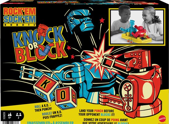 Thumbnail van een extra afbeelding van het spel Rock 'Em Sock 'Em Robots™ - Bordspel