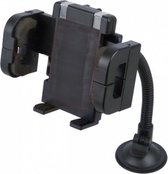 telefoonhouder 40 - 120 mm zuignap zwart
