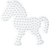 Hama Strijkkralen Grondplaat Paard Wit
