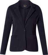 YESTA Aya Essential Blazer - Dark Navy - maat 2(50)