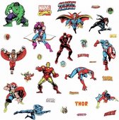 muurstickers Marvel Classics vinyl 31 stuks