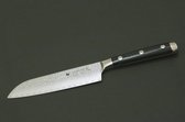 KATAHIRO ZEN Santoku-schilmesje gemaakt van 67 lagen Japanse VG-10 ladderdamascus - 5 inch