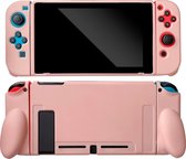 Hoesje geschikt voor Nintendo Switch - Mobigear - Classic Serie - TPU Hoesje - Roze
