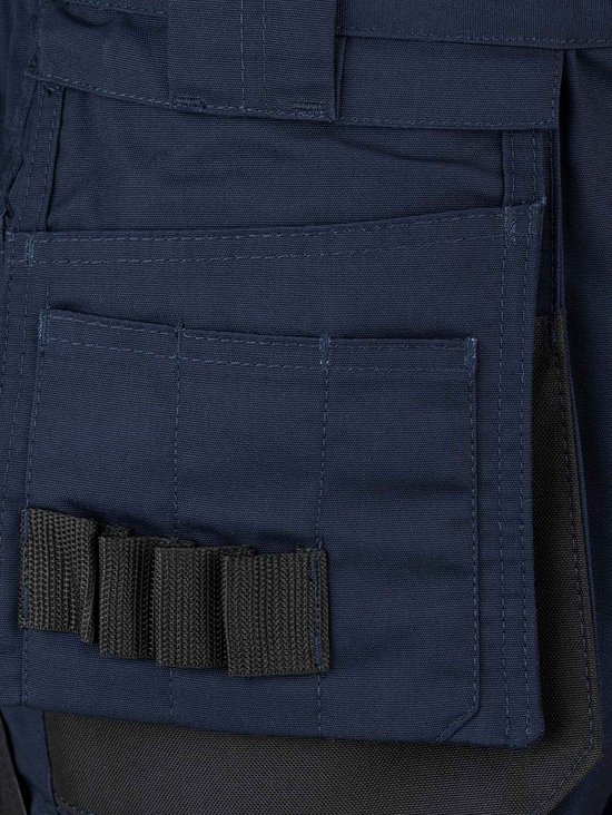 STØRVIK Job Pantalon de travail Court Homme - Taille 3XL - Bleu foncé