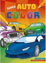 kleurboek super auto color 30 cm