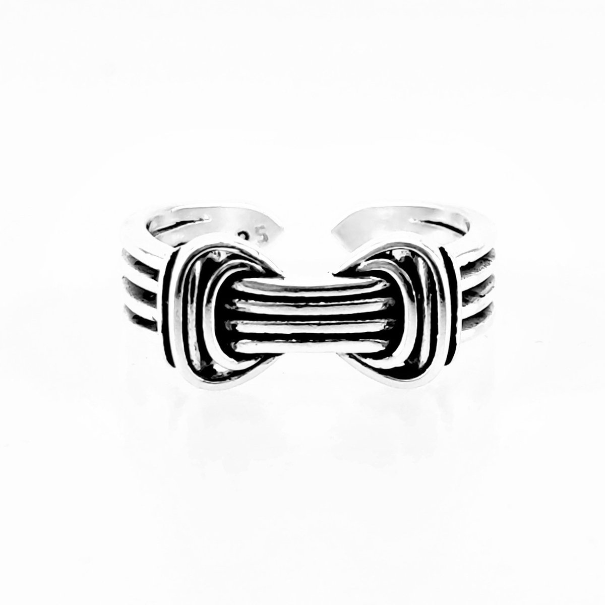 S925 Zilver Verstellbare Lus-Ring