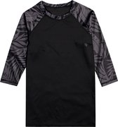 Billabong - UV-rashguard voor dames - Korte mouw - Surf capsule - Zwart - maat L