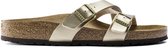 Birkenstock Yao Dames Slippers Black Narrow-fit | Goud | Imitatieleer | Maat 35