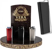 Jetflame aansteker - vera - display (6-stuks)