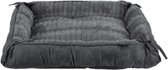 hondenkussen Relax 57 x 45 cm polyester antraciet