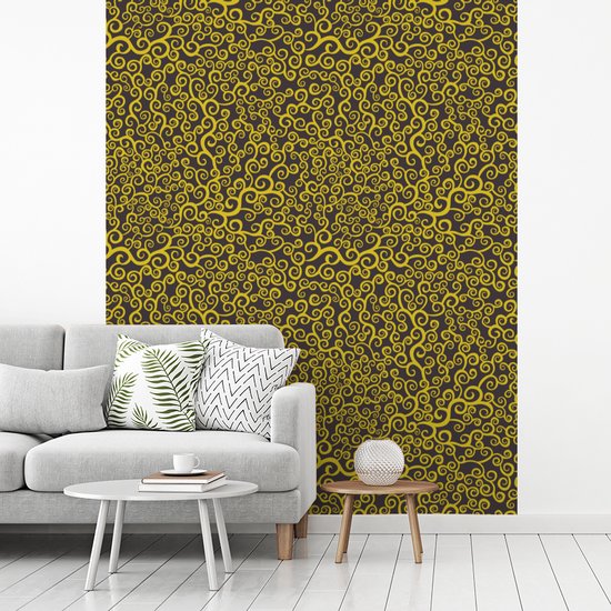 Papier Peint - Papier Papier peint photo Curl - Art Nouveau - Motifs - Largeur 180 cm x Hauteur 220 cm