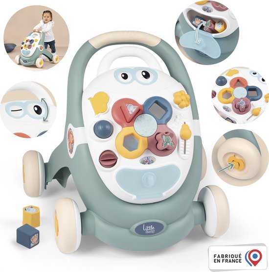 Little Smoby Babywalker 3-en-1 - Entraîneur de marche