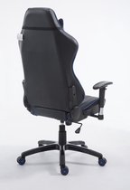 CLP Shift X2 Bureaustoel - Kunstleer zonder voetensteun zwart/blauw