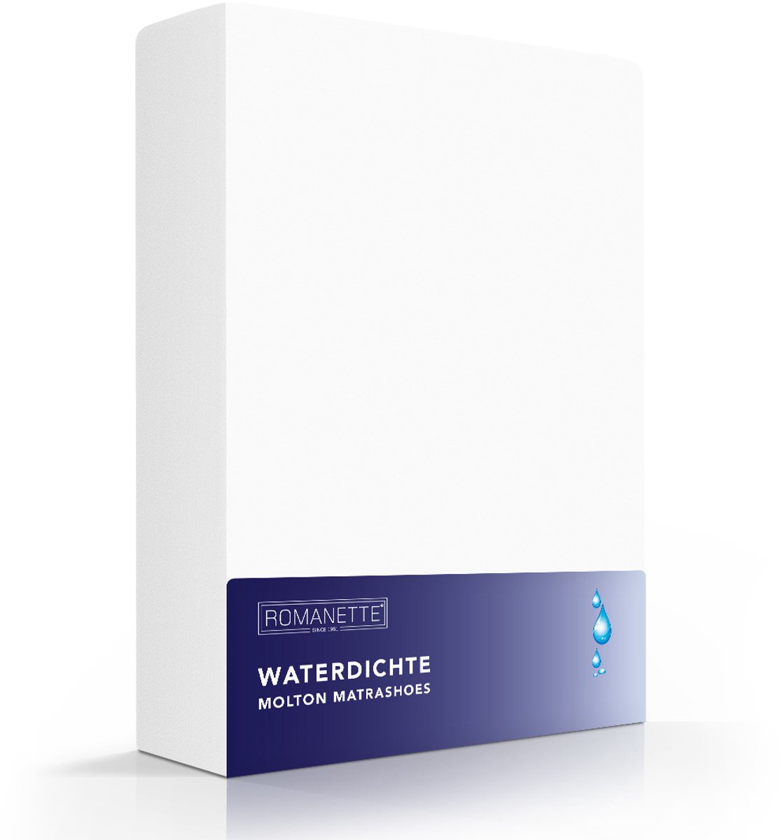 Duimelot Luxe Waterdichte Kinder Molton Met Pu Laag - Ledikant (60x120 cm) - 100% Katoen - Wit