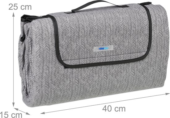 Picknickkleed KAMBAR 200 x 200 cm Meerkleurig