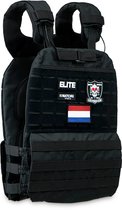 Matchu Sports - Tactical weight vest - Incl. platenset - Gewichtsvest - Totaal 19.6 KG - Plate carrier - Tactical vest - Trainingsvest - Crossfit - Hardlopen