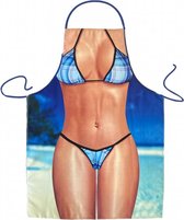 Bikini sexy schort keukenschort - 80 x 57 cm