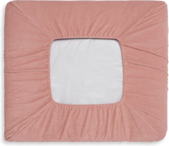 Jollein Aankleedkussenhoes Spring Knit 75x85cm - Rosewood — afbeelding 3