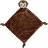 Nature Planet Zachte knuffeldoekje, tuttel doek aap - chimpansee (100% Oeko-Tex gecertifieerd)