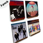 LP houder aan de muur (3-pack) - Platenhouder - Vinyl houder muur - LP rek - premium donker essen hout