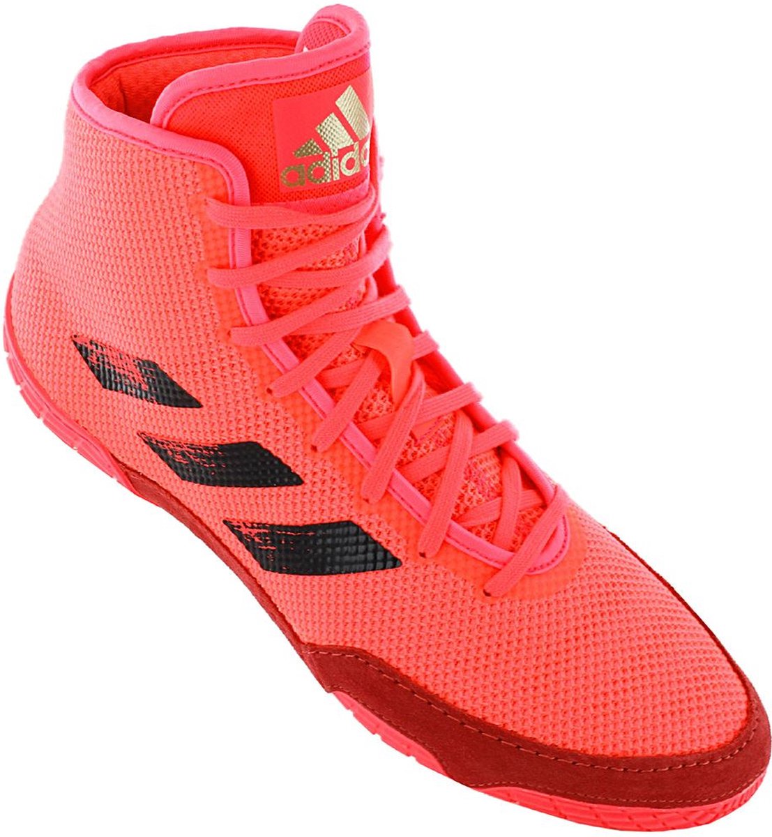 Boksschoenen Voor Heren Pro-worstelschoenen Fitness Kickbokstraining Voor Dames Boksschoenen Voor Dames,Red-45