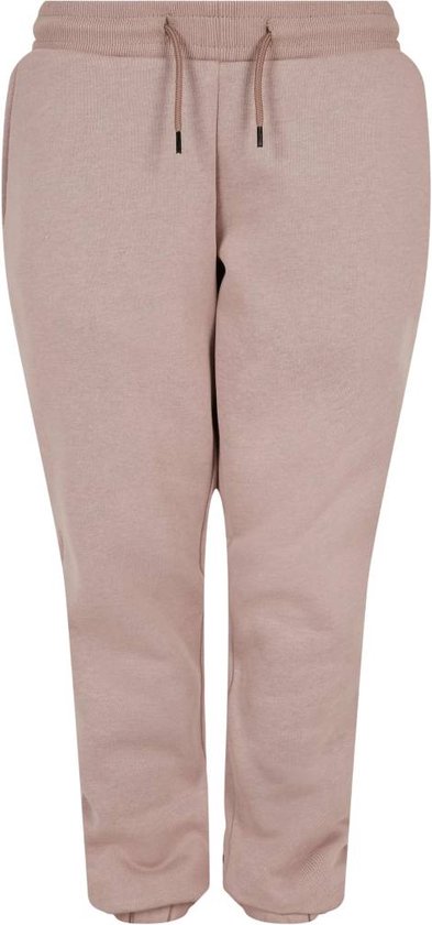 Urban Classics - Basics Girls Kinder joggingbroek - Kids 146/152 - Roze