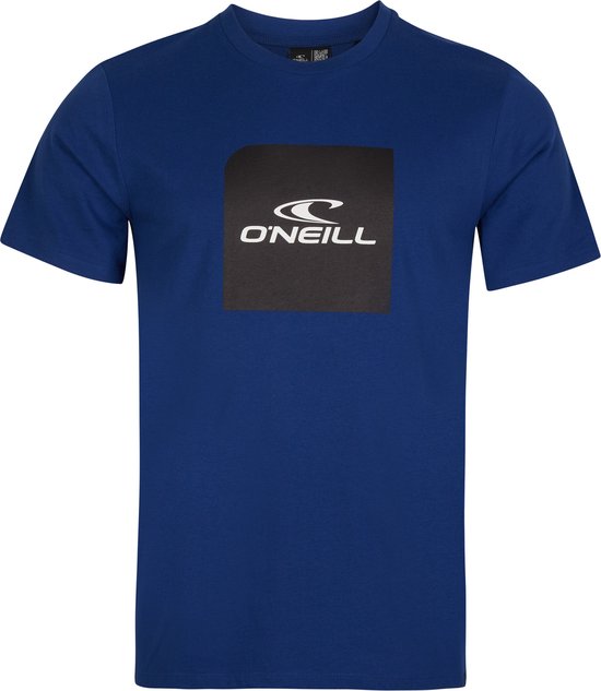 O'Neill T-Shirt Men Cube Ss T-Shirt Darkwater Blue Option B L - Darkwater Blue Option B 100% Eco-Katoen Round Neck