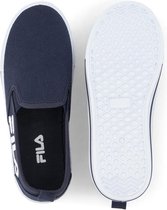 fila Blauwe canvas instapper - Maat 30