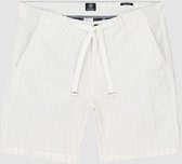 Short Beach Shorts Slub Pinstripe Lt. Sand