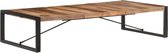 Salontafel 180x90x40 cm massief hout met sheesham-afwerking